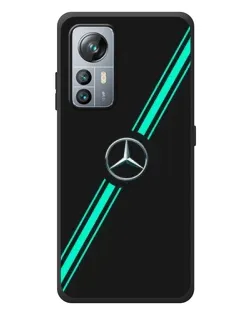Чохол для Blackview A85 з картинкою «Спортивні лінії Mercedes»