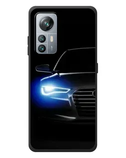Чохол для Blackview A85 з картинкою «Неоновий погляд Audi»