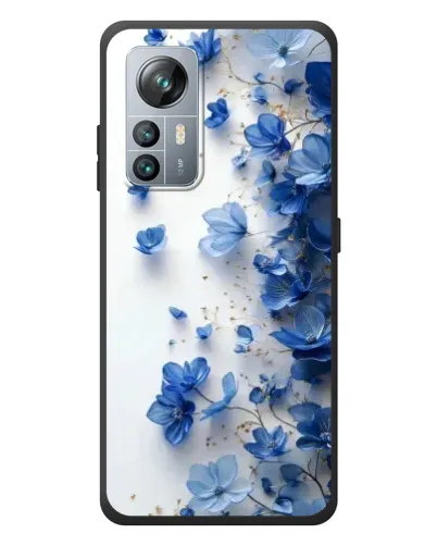 Чехол для Blackview A85 с картинкой «Голубой цветочный каскад» Чехол для Blackview A85 с картинкой «Голубой цветочный каскад»