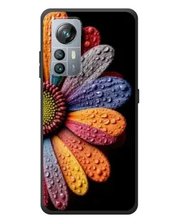 Чехол для Blackview A85 с картинкой «Радужный цветок»