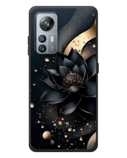 Чехол для Blackview A85 с картинкой «Черный лотос»