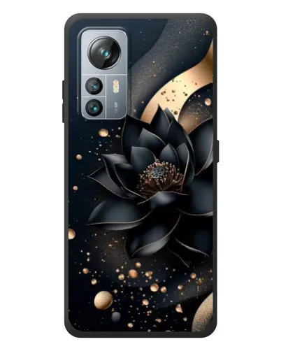 Чехол для Blackview A85 с картинкой «Черный лотос» Чехол для Blackview A85 с картинкой «Черный лотос»