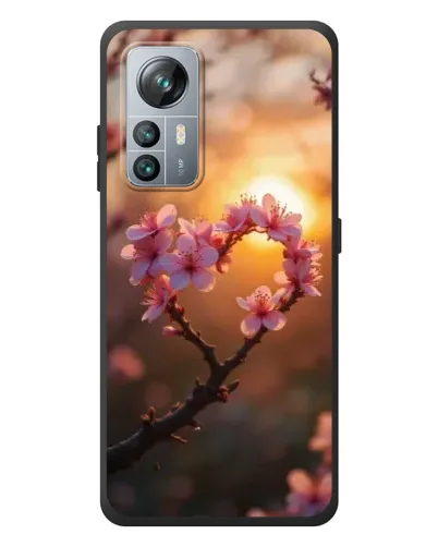 Чехол для Blackview A85 с картинкой «Розовый цвет сердце на фоне заката» Чехол для Blackview A85 с картинкой «Розовый цвет сердце на фоне заката»