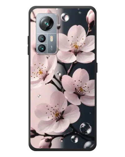Чехол для Blackview A85 с картинкой «Нежная сакура и капли» Чехол для Blackview A85 с картинкой «Нежная сакура и капли»