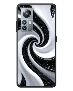 Чехол для Blackview A85 с картинкой «Черно-белая спираль» Чехол для Blackview A85 с картинкой «Черно-белая спираль»