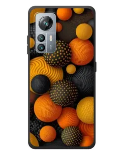 Чехол для Blackview A85 с картинкой «Объемные оранжевые сферы» Чехол для Blackview A85 с картинкой «Объемные оранжевые сферы»