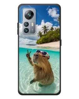 Чохол для Blackview A85 з картинкою «Капібара на морі»