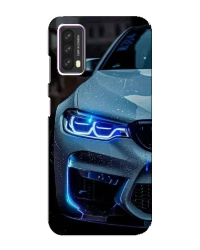 Чохол для Blackview A90 з картинкою «Погляд BMW з синіми фарами»