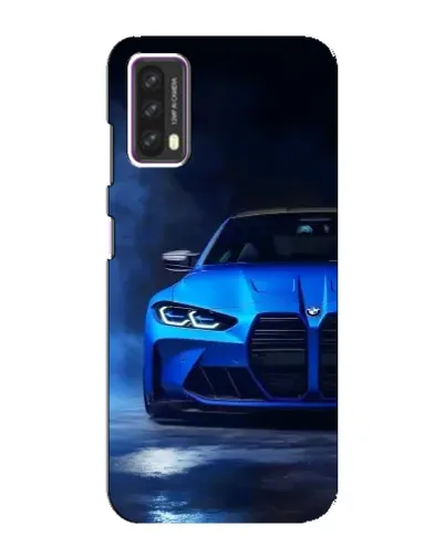 Чохол для Blackview A90 з картинкою «Блакитна BMW M4»