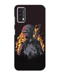 Чохол для Blackview A90 з картинкою «PUBG — вогняний силует» Чохол для Blackview A90 з картинкою «PUBG — вогняний силует»