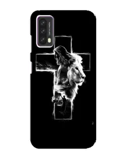 Чехол для Blackview A90 с картинкой «Сияющий крест Jesus»