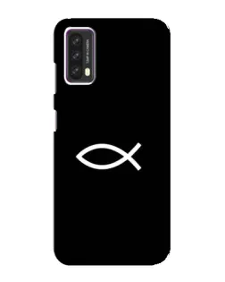 Чехол для Blackview A90 с картинкой «Символ рыбы Jesus»