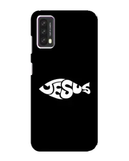 Чехол для Blackview A90 с картинкой «Рыба Jesus»