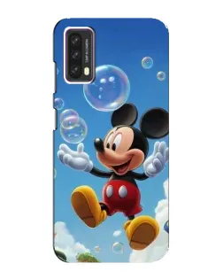 Чехол для Blackview A90 с картинкой «Mickey и мыльные пузыри»