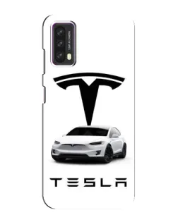 Чохол для Blackview A90 з картинкою «Tesla White Style» Чохол для Blackview A90 з картинкою «Tesla White Style»
