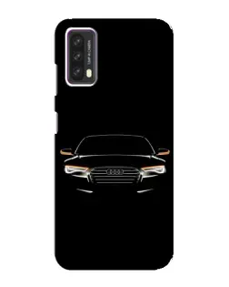 Чехол для Blackview A90 с картинкой «Audi — ночной контур»