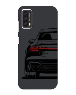 Чехол для Blackview A90 с картинкой «Задняя часть Audi — арт»