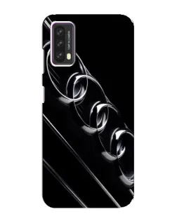 Чехол для Blackview A90 с картинкой «Audi — абстрактные кольца»
