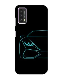 Чохол для Blackview A90 з картинкою «Блакитний силует Lamborghini» Чохол для Blackview A90 з картинкою «Блакитний силует Lamborghini»