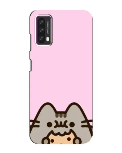 Чехол для Blackview A90 с картинкой «Pusheen и печенье»