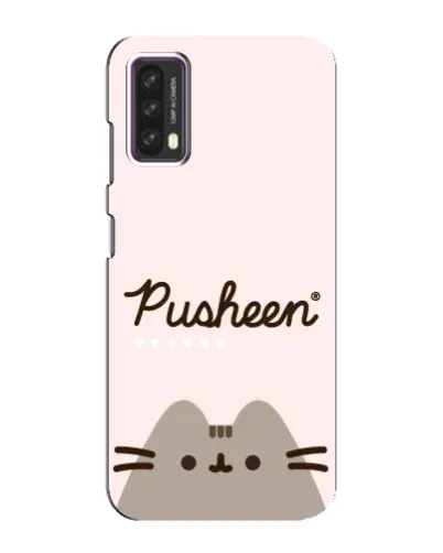 Чехол для Blackview A90 с картинкой «Pusheen логотип»