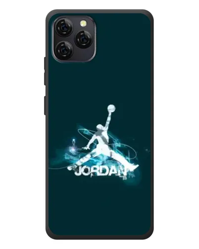 Чехол для Blackview A95 с картинкой «Jordan Blue Fire» Чехол для Blackview A95 с картинкой «Jordan Blue Fire»