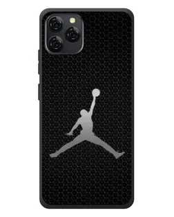 Чехол для Blackview A95 с картинкой «Jordan Dark Carbon»