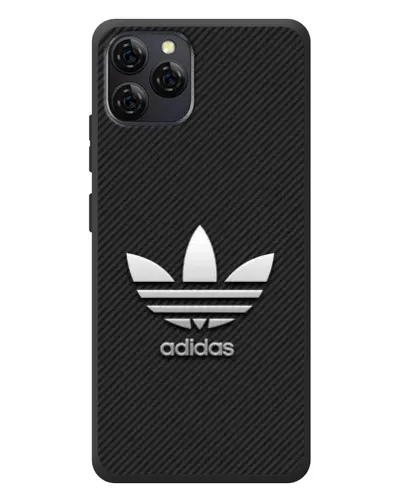 Чохол для Blackview A95 з картинкою «Adidas Карбонова текстура»