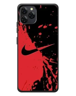 Чохол для Blackview A95 з картинкою «Червоні бризки Nike» Чохол для Blackview A95 з картинкою «Червоні бризки Nike»