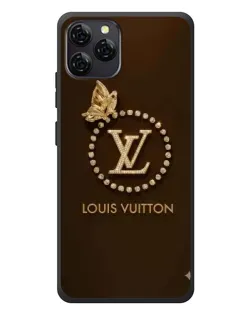 Чохол для Blackview A95 з картинкою «LV — золота печатка»