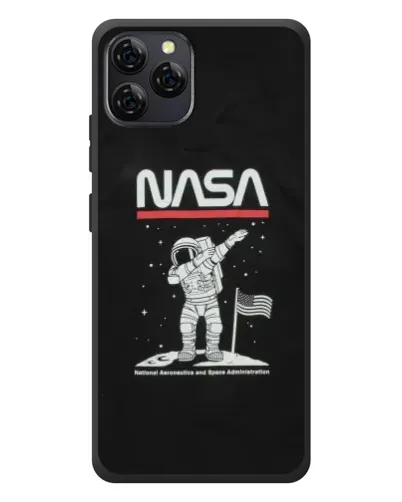 Чехол для Blackview A95 с картинкой «NASA — шагаем по Луне» Чехол для Blackview A95 с картинкой «NASA — шагаем по Луне»