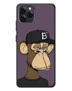Чехол для Blackview A95 с картинкой «Bored Ape в кепке»