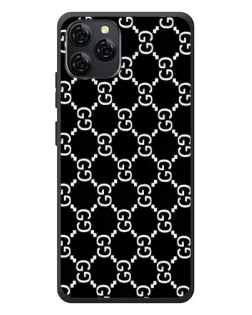 Чехол для Blackview A95 с картинкой «Gucci — сетчатый паттерн»