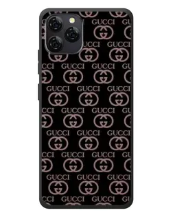 Чехол для Blackview A95 с картинкой «Классическая монограмма Gucci»