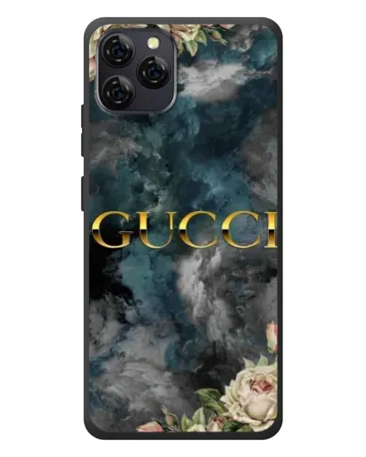 Чехол для Blackview A95 с картинкой «Абстрактные цветы Gucci» Чехол для Blackview A95 с картинкой «Абстрактные цветы Gucci»