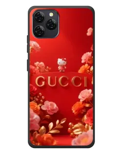 Чехол для Blackview A95 с картинкой «Gucci — золотой сад»