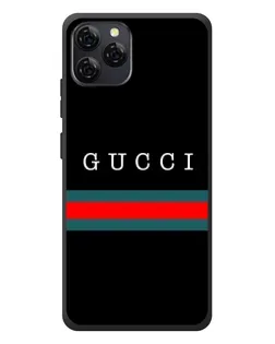 Чехол для Blackview A95 с картинкой «Gucci — красный пояс»