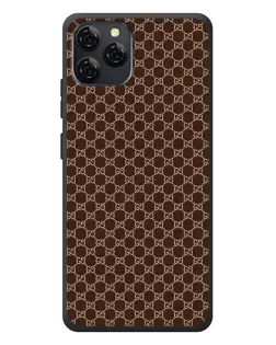 Чехол для Blackview A95 с картинкой «Gucci — шоколадная сетка»