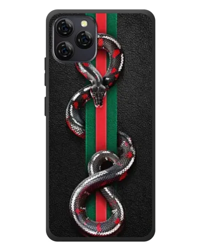 Чехол для Blackview A95 с картинкой «Gucci — змея на полосе» Чехол для Blackview A95 с картинкой «Gucci — змея на полосе»