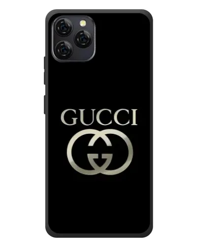 Чехол для Blackview A95 с картинкой «Gucci — золото на черном» Чехол для Blackview A95 с картинкой «Gucci — золото на черном»