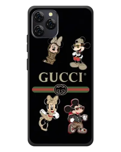 Чехол для Blackview A95 с картинкой «Gucci — герои Disney и монограмма» Чехол для Blackview A95 с картинкой «Gucci — герои Disney и монограмма»