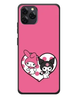 Чохол для Blackview A95 з картинкою «Kuromi та My Melody» Чохол для Blackview A95 з картинкою «Kuromi та My Melody»