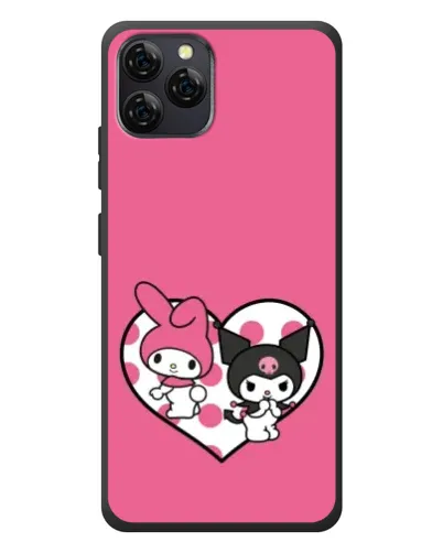 Чохол для Blackview A95 з картинкою «Kuromi та My Melody»