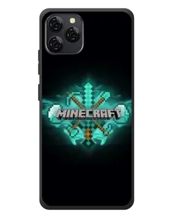 Чохол для Blackview A95 з картинкою «Minecraft Diamond лого» Чохол для Blackview A95 з картинкою «Minecraft Diamond лого»