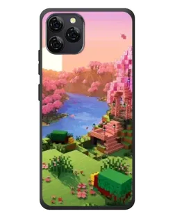 Чохол для Blackview A95 з картинкою «Рожеве дерево Minecraft» Чохол для Blackview A95 з картинкою «Рожеве дерево Minecraft»