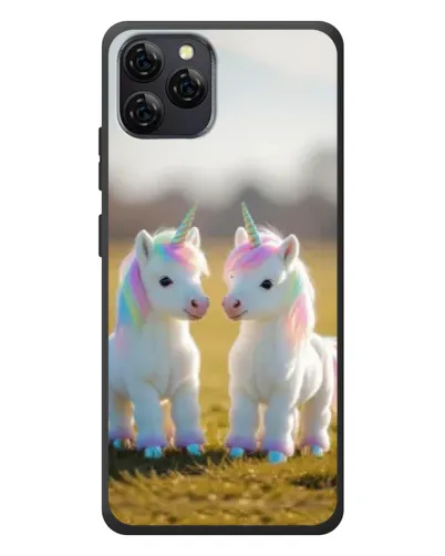 Чехол для Blackview A95 с картинкой «Пара единорогов» Чехол для Blackview A95 с картинкой «Пара единорогов»