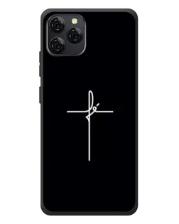 Чехол для Blackview A95 с картинкой «Тонкий крест»