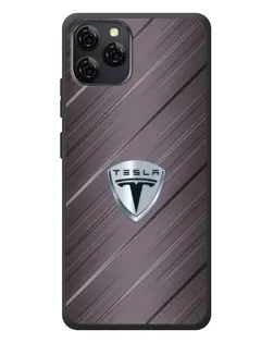 Чохол для Blackview A95 з картинкою «Металева текстура Tesla»