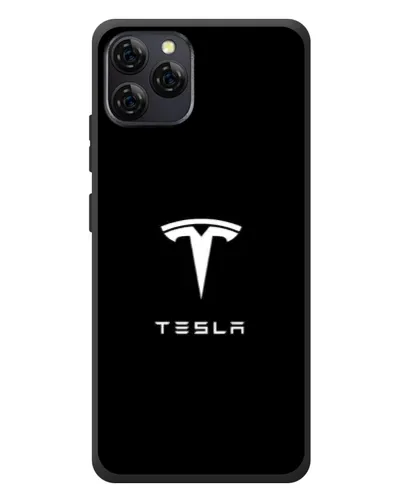 Чохол для Blackview A95 з картинкою «Tesla White Logo» Чохол для Blackview A95 з картинкою «Tesla White Logo»