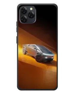 Чохол для Blackview A95 з картинкою «Cybertruck у пустелі»